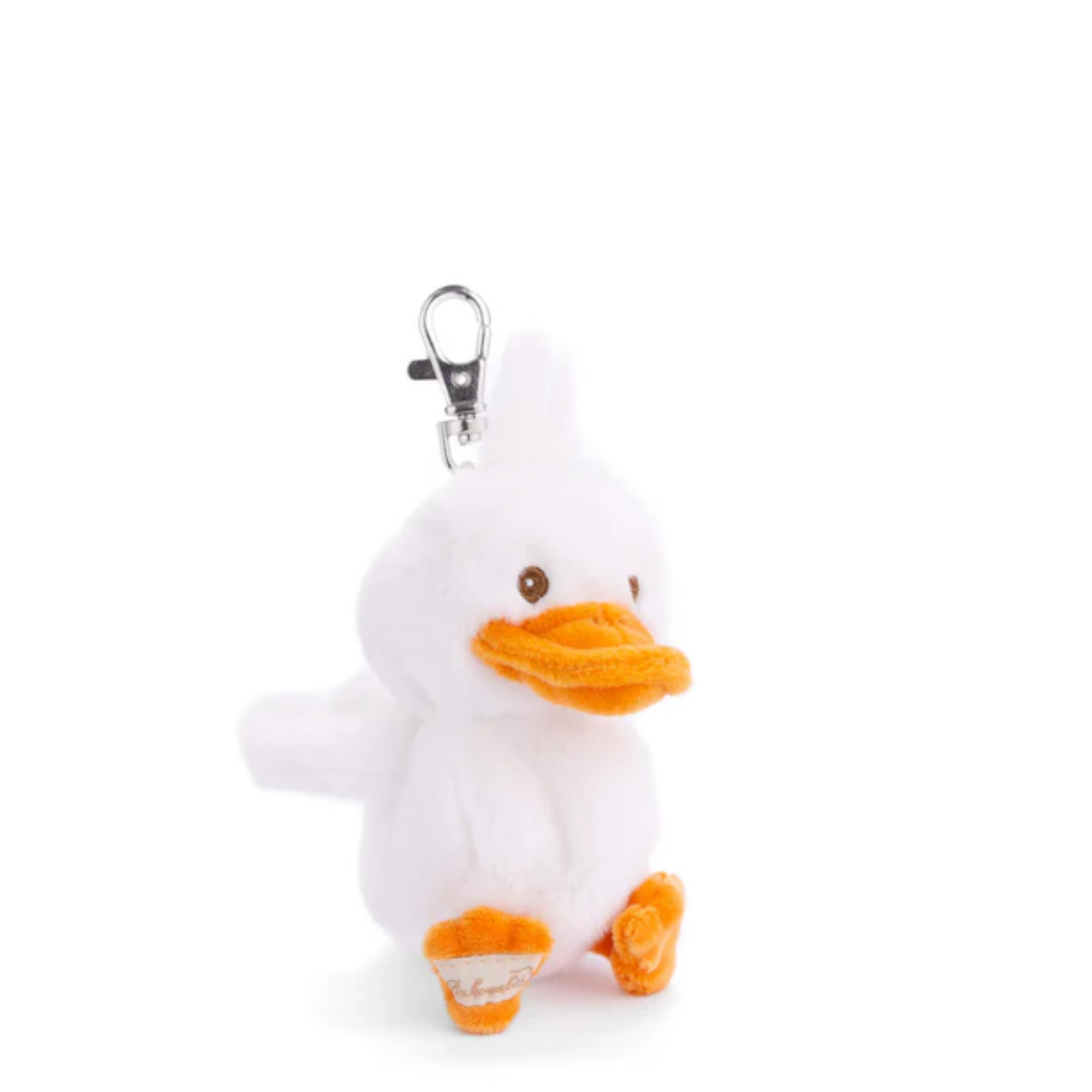 Duck Bag charm "quack" White