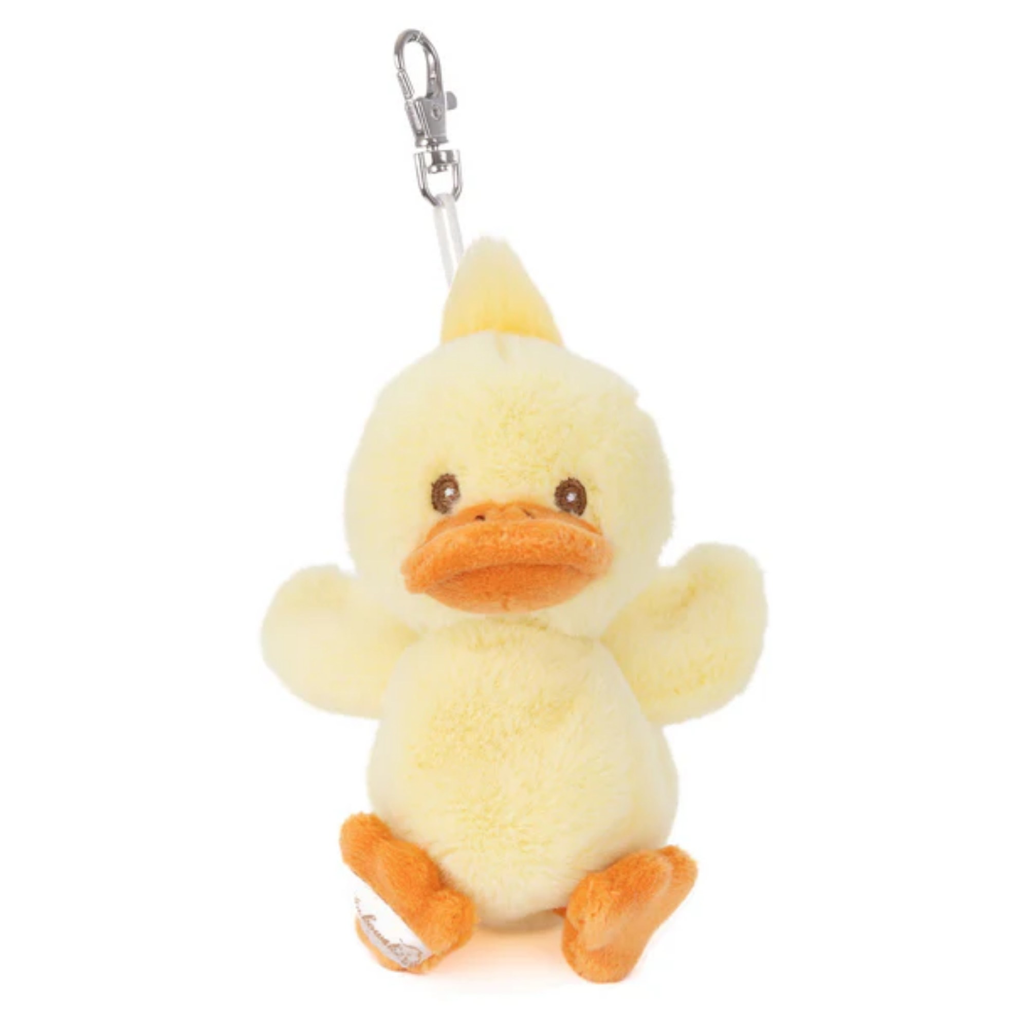 Duck Bag charm "quack" Yellow
