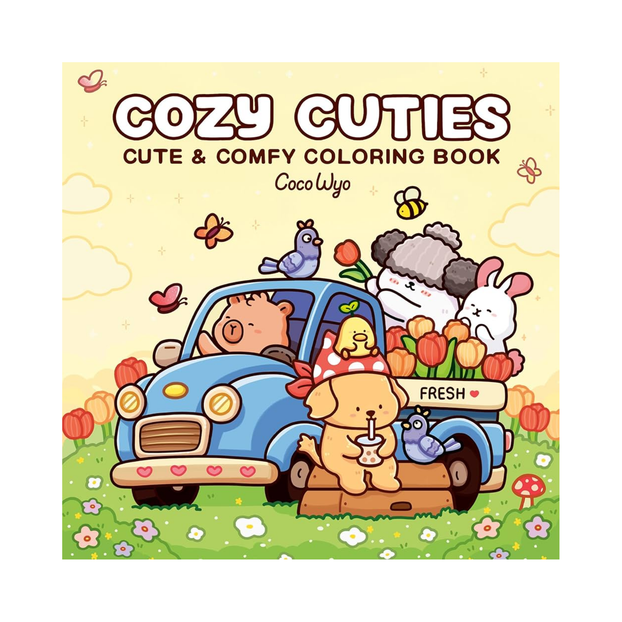 Cozy Cuties Colouring Book