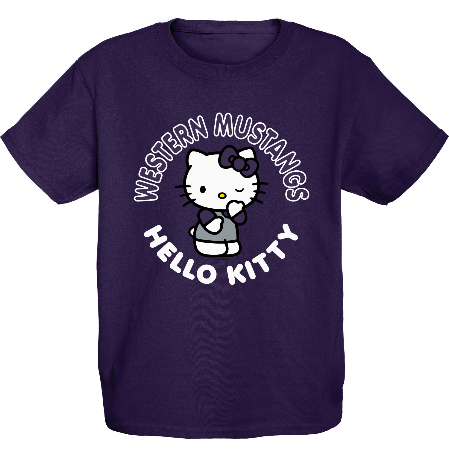 Youth Purple Hello Kitty Sweet Talk Tee