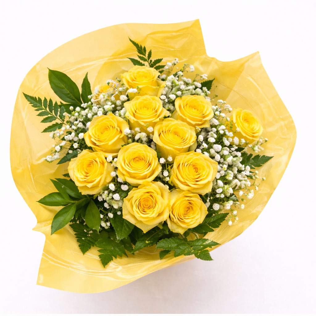 Yellow rose bouquet