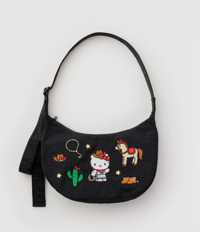 Nylon Crescent bag 