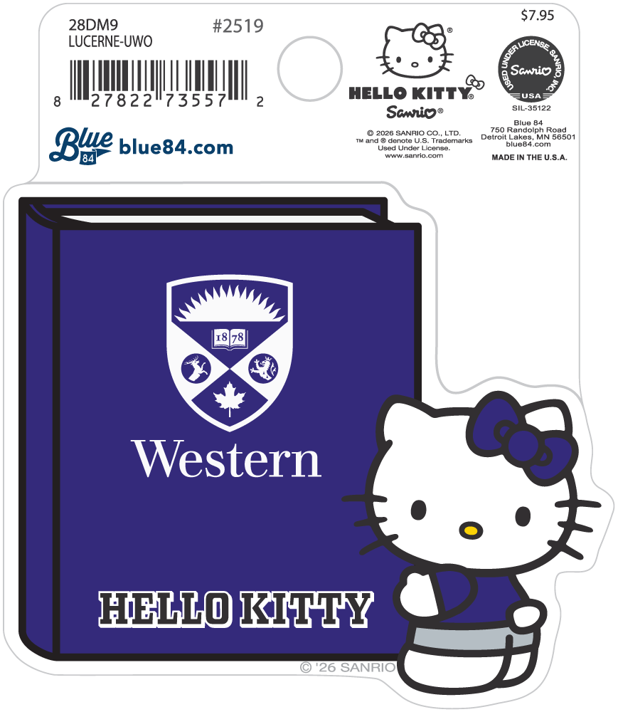 Hello Kitty Book Sticker