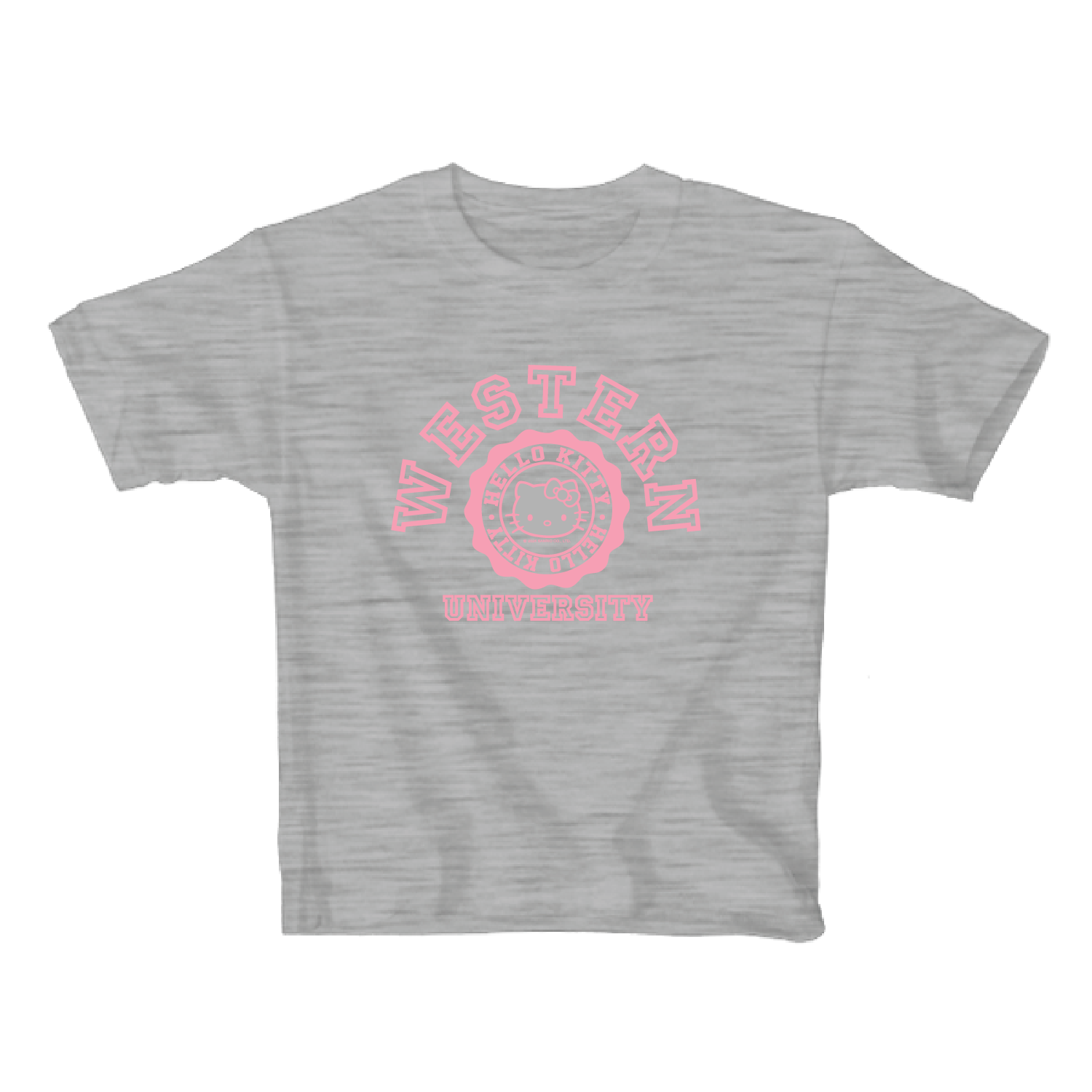 Youth Heather Grey Hello Kitty School Rule Tee