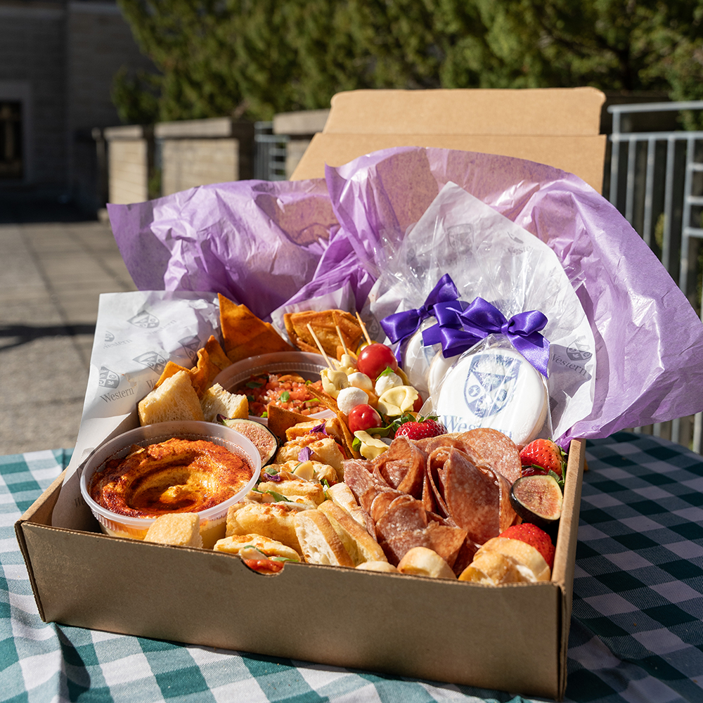 box full of food