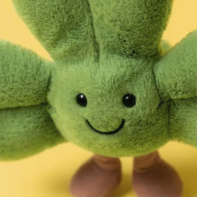 standing shamrock plushie