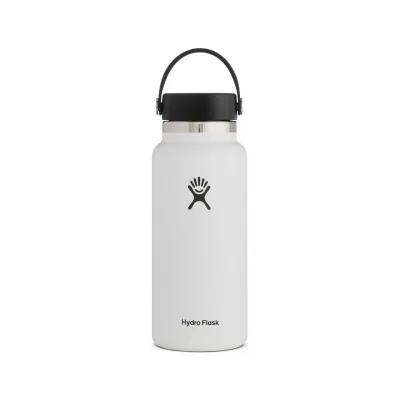 Hydroflask 32 oz white