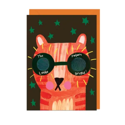 Future Looks Bright greeting card