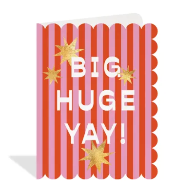 Big Huge Yay card