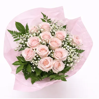 Light pink rose bouquet