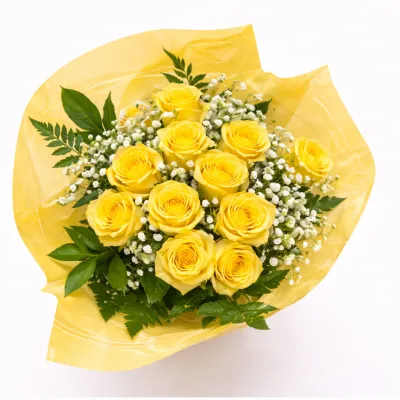 Yellow rose bouquet