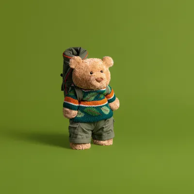Bartholomew Bear Hiking Outfit