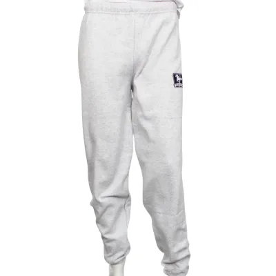 Ash grey sweatpants with Mustangs logo on the left leg.