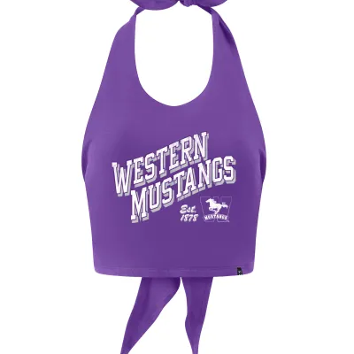 Purple Halter Top