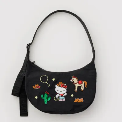 Nylon Crescent bag 