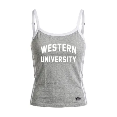Heather Grey Sideline Stripes Tank