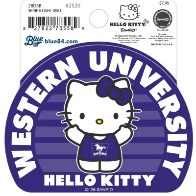 Hello Kitty Shine A Light Sticker
