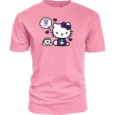 Hot Pink Hello Kitty Free Refills Tee