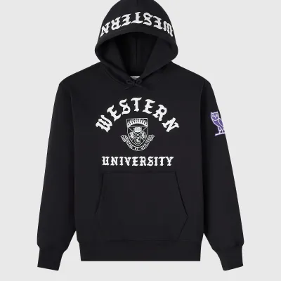 Black Ovo Campus 26 Hoodie