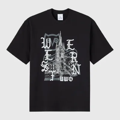 Black Ovo Campus 26 T-Shirt