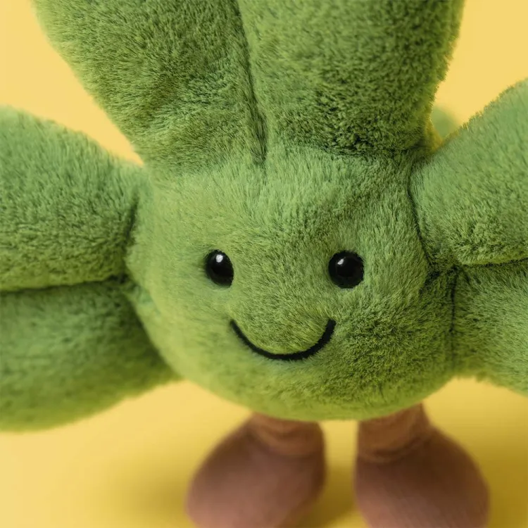 standing shamrock plushie