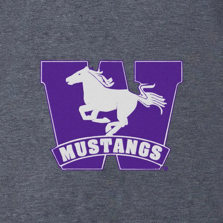Purple Mustang patch