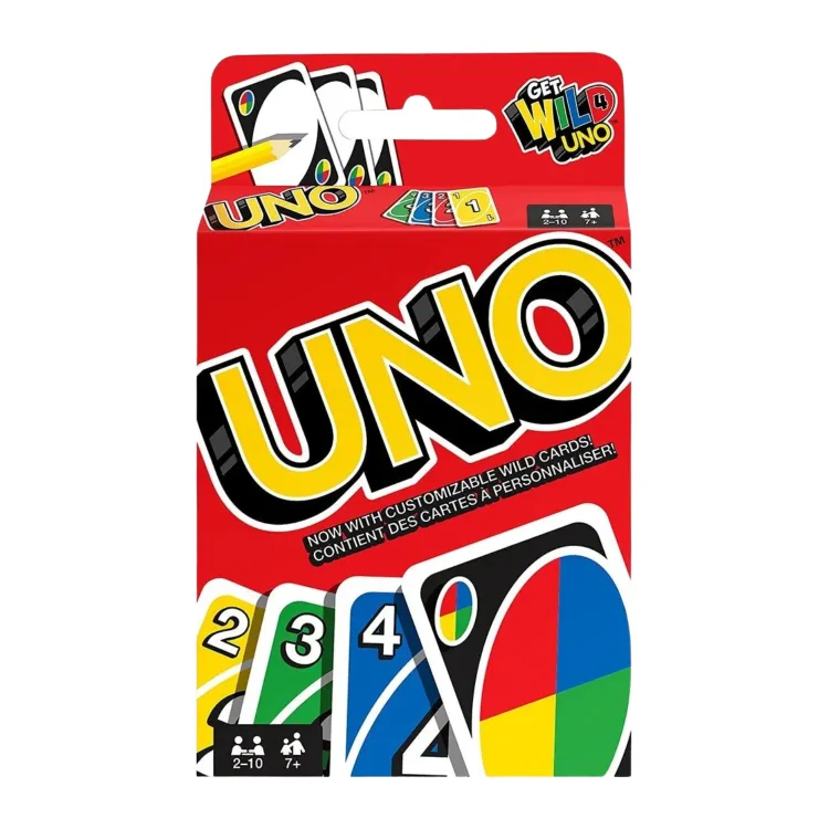 Uno Classic card game box cover.