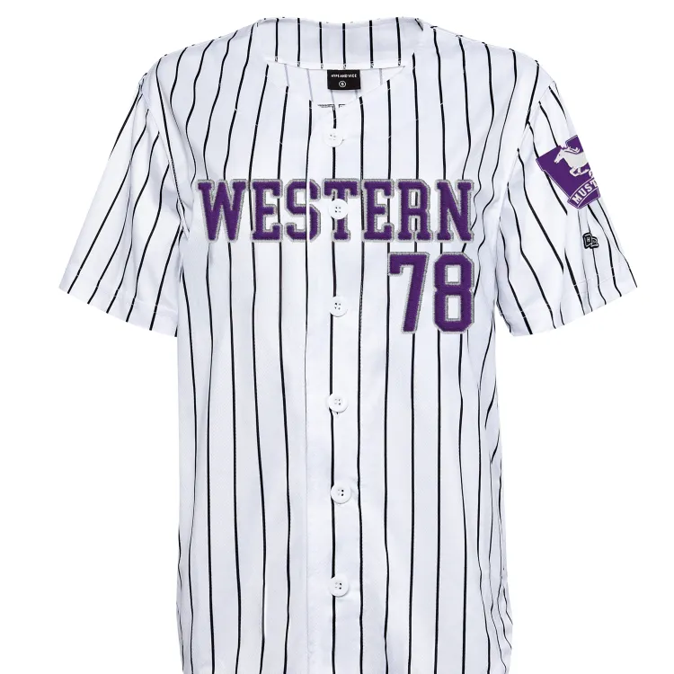 Striped Baseball Jersey 