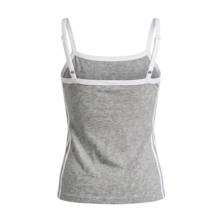 Heather Grey Sideline Stripes Tank