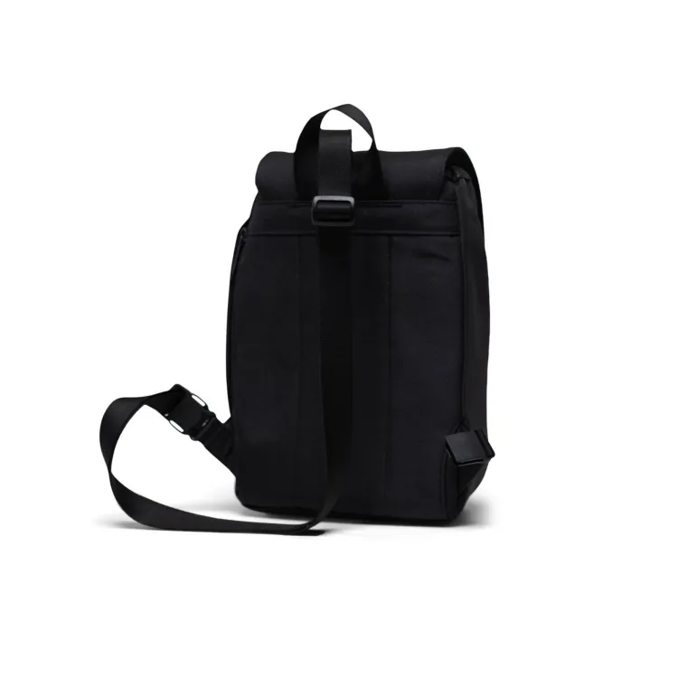 Tonal black Herschel retreat sling bag.