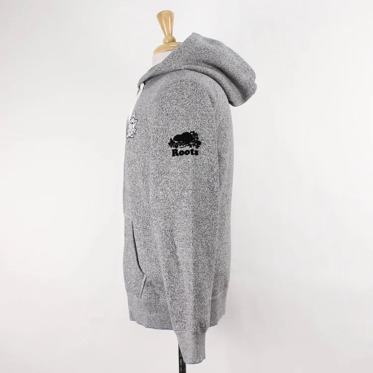 Salt & Pepper Western University Roots Full-Zip Hood | Dellelce