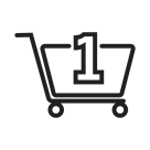 Shopping cart icon