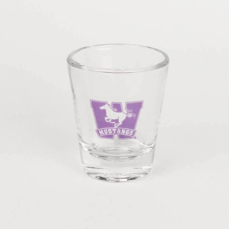 mustang shot glass