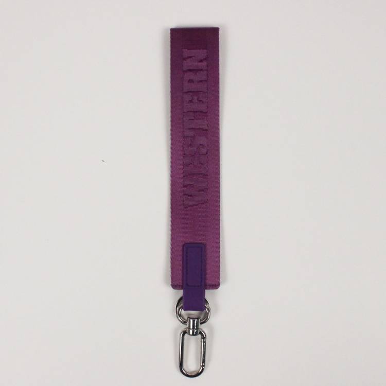 Too Big To Lose Carabiner Keychain Purple Western | Dellelce