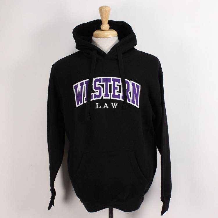 Black Faculty Hood Western Law Dellelce Family Bookstore