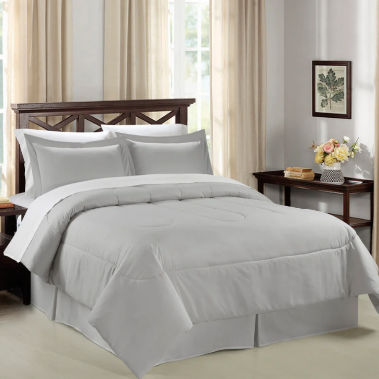 Light Grey Bed In A Bag | Dellelce Family Bookstore