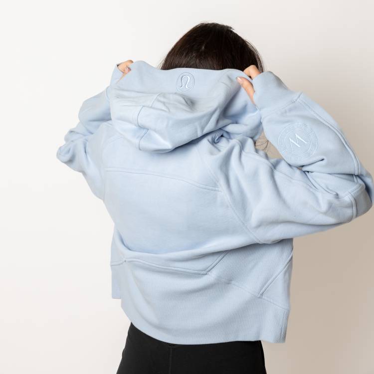 lulu38 Lululemon Scuba Oversized Side-Slit Hoodie - Bone - lulu