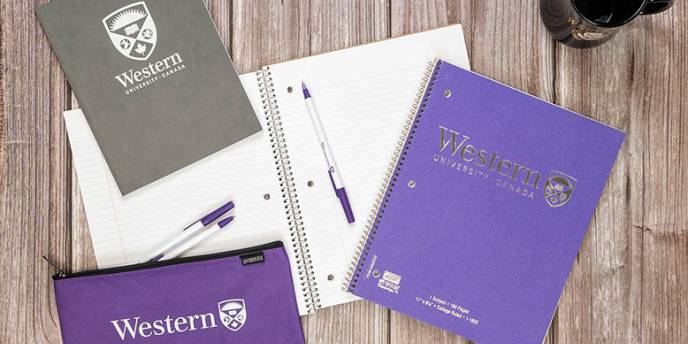 Western branded study supplies