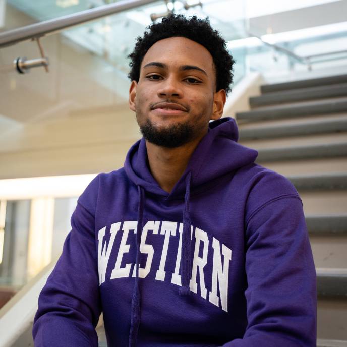 Student in Western merch
