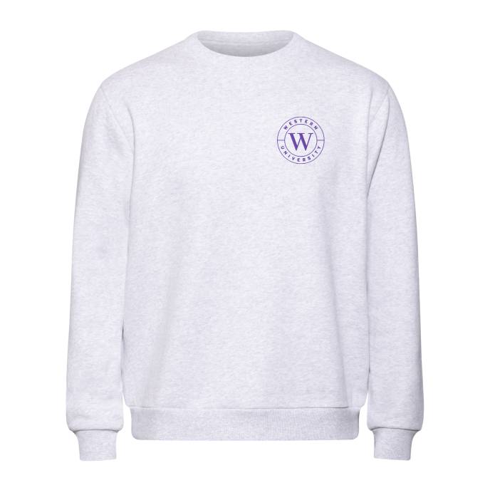 Grey lululemon // Western crewneck