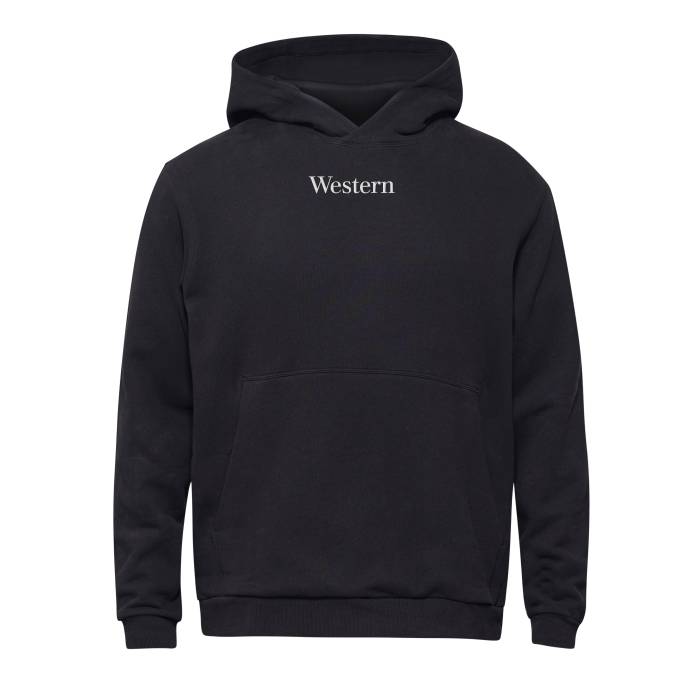 Black lululemon // Western hoodie